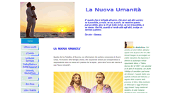 Desktop Screenshot of lanuovaumanita.net